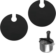 2 pack - Precision Cooker Silicone Lids Fits Up to 10.5" Pot Compatible With Anova, Instant Pot, Sou