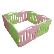 Eduplay คอกกั้นเด็กเกาหลี รุ่นกู๊ด สีชมพูเขียว ไซส์ L (SR-7304PKGR-L)