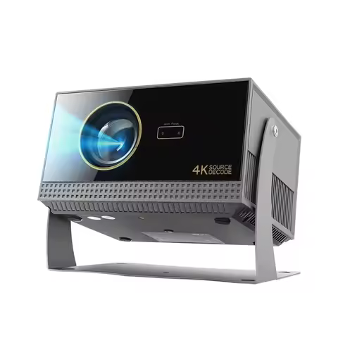 VGKE New Design H1 Full HD 1080P Mini Projector With Adjustable Stand 4K Android WIFI Smart Home Vid