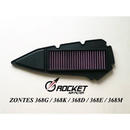 Air Filter Modified Washable ZONTES 368G 368K 368D 368E 368M