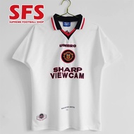 【SFS】Top QualityRetro 1996-97 MU Away Football Jersey Classics Jersey Man U Retro Jersey