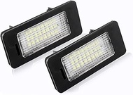 2 PCS License Plate Light LIGHT Number Plate Holder Lamp, for Audi, A1 A4 B8 A5 S5 A6 S6 A7 Q5 TT TT