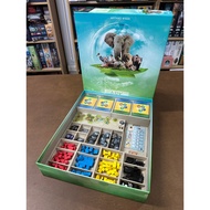 [Plastic] Ark Nova Boardgame + Marine Worlds Expansion(EN/TH) : Organizer-Animal Game Equipment Stor