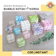 Bubble Rubic Shape Display Home Decoration Minimalist Decoration Photography Content Property Souven