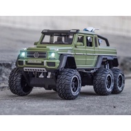 1:28 Scale Mercedes G63 6x6 Diecast With Sound & Lighting