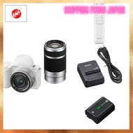 SONY 【ZV-E10M2X and Battery/Charger/Grip Set】 For Your First Vlog Filming. ZV-E10M2X White + GP-VPT2