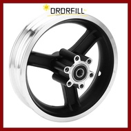 ORORFILL Electric Scooter Front Wheel Hub, 6 Holes Aluminium Alloy Electric Scooter Disc Brake Hub, 