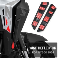 NX500 Accessories Deflector Wind Deflector Radiator 2024 NEW Motorcycle For Honda NX500 NX 500 NX400