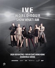 IVE World Tour Show What I Am - Hong Kong