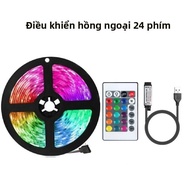 USB Dây Đèn LED Đèn 5050 RGB Đổi Màu Ứng Dụng Điều Khiển Linh Hoạt Đèn Băng Trang Trí Phòng Tivi Đèn