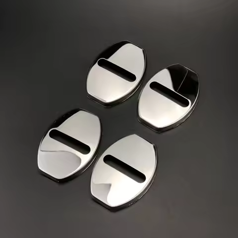 Car styling Door Lock Anti Rust Cover For Audi Q3 Q5 Q5L Q7 Q8 A1 A3 S3 A4 A4L A6 A7 S6 S7 A8 S4 RS4