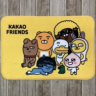 Kakao Friends - 大集合地墊-黃 (63.5*42.5*2cm)