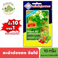 [ซื้อ 10แถม1] เมล็ดพันธุ์ผัก3A 15-25฿ ผักสวนครัว ต้นหอมญี่ปุ่น ใบงาเกาหลี ใบบัวบก กุ้ยช่าย สะระแหน่ 