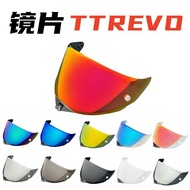 Helmet Lens TT-REVO Electroplating Sunscreen Anti-Ultraviolet HD Night Vision Goggles TT revo Helmet