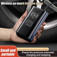 Car Handheld Tire Inflator Pump Portable Intelligent Wireless Digital Display Pump Multi-function Tire Emergency Pump Air Pump Air Compressors  Inflat