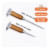Anvil Ice Pick Short & Long | High Quality Cocktail Stone Chisel