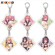 XCXOSD Aokana: Four Rhythm Across the Blue Acrylic Keychain Kurako Asuka Misaki Kawazawa Key Holder 