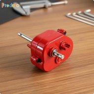 predolo Drive Shaft Gearbox Kit Direct Replacement RC Car Gearbox Set Metal Gearbox Transmission Ass