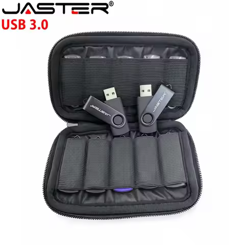 10 Pcs/lot Free Logo Metal USB 3.0 Flash Drive and Storage Bag 128GB 64GB 32GB 4GB Memory Flash USB 