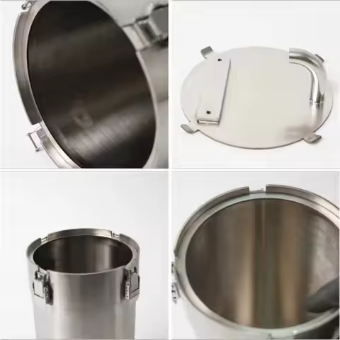 5/15/22L Stainless Steel External Canister Filter for Aquarium System Filter Fish Tank Filtration Su