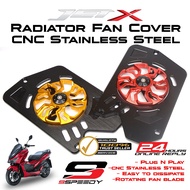 Sym JET X 150 Radiator Fan Cover CNC