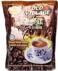 馬來西亞 老鄉鎮 三合一 白咖啡(40g*15包)