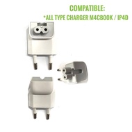 POWER PLUG HEAD CHARGER FOR MACBOOK IPAD 3 APPLE AC PLUG 2 LEGS ORIGINAL