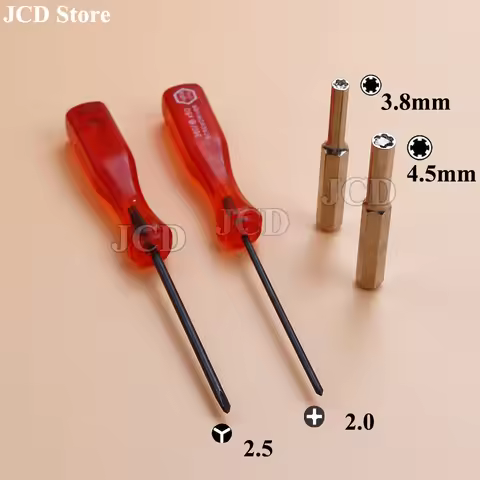 3.8mm / 4.5mm / Y Screwdriver Bit Set For NES for SNES for N64 for Game Boy Screw Driver Repair Tool