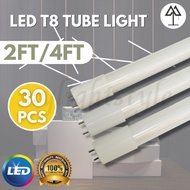 [30pcs Promo] 2FEET 4FEET T8 LED TUBE 2FT 4FT 11W 18W 20W 22W 32W 35W LED T8 LAMPU PANJANG 4 KAKI LA