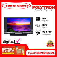 POLYTRON PLD 24V223 Digital TV (DVB-T2) 24 Inch Model Tabung - Garansi Resmi