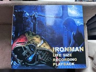 Ironman life size recording playback helmet