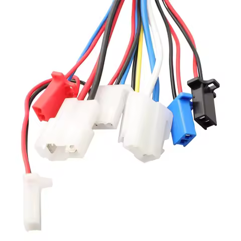 1x Electric Bike Brushed Controller Throttle Grip Set 24-48V 250W-1000W 1x Electric Bike Brushed Con