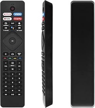 ZYK New Remote Control Fits Philips Smart TV Universal Voice Remote Replacement for Philips Android TV 5704 Series 5604 Series and 5504 Series with Shortcut Buttons Netflix,VUDU,YouTube,Google Play