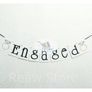 Banner Flag Engagement Flag Bunting/
