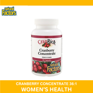 [11(8pm)-14/12 Gift Above RM200] (Exp 1/27) Natural Factors CranRich Cranberry Concentrate 90 Capsul