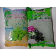 Sea COCONUT JELLY And COCONUT JELLY (COCONUT GEL IN SYRUP) 1kg/PACK
