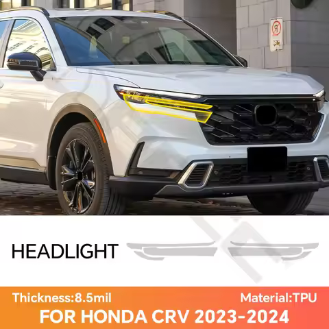 For Honda CRV CR-V 2023-2024 TPU Clear Bra Headlight Rearview Film PreCut DIY 8.5Mil PPF Paint Prote