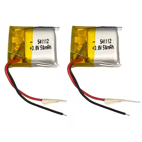 2PCS/Lot 3.7V 50mAh Li-Polymer Battery 541112 For Xiaomi Redmi AirDots 3 Airdots3 Bluetooth Earphone