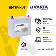 [Installation Provided] Bateri Kereta 80B24L N55 | Varta Silver Dynamic EFB | Car Battery BateriHub