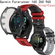 Garmin Forerunner 265 Music Smart Watch Case Screen Protector Cover Shell Accessories For Garmin For
