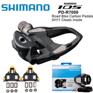 Shimano 105 PD-R7000 Pedals Carbon SPD-SL Clipless Pedal Road Bicycle SH11 Cleats Shimano Pedals Original