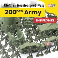 200pcs Army Toys Soldiers Military Mainan Askar Army bomb Mainan Budak Lekaki Pretend Play