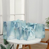 Paper Bag Fancy Pattern for Business, Heavy Duty Paper Bag for Gift Packaging Nice Color for Man Mar