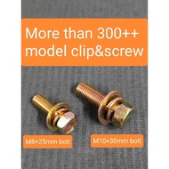 M8×25mm / M10×30mm flange bolt