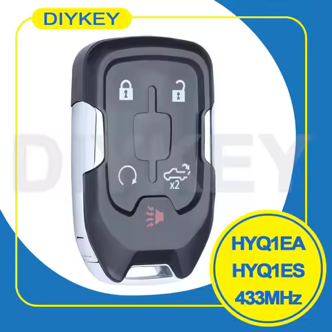 DIYKEY HYQ1ES HYQ1EA 433MHz For GMC Sierra 1500 2500 3500 Chevrolet Silverado 1500 2500 3500 2019 20