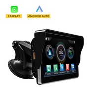 EKLEVA Universal 7 inch Car Radio Multimedia Video Player Wireless Carplay And Wireless Android Auto Touch Screen Multimedia Bluetooth Navigation