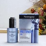 ❤️4千好評 包順豐‼️ Neutrogena 露得清 Retinol維A醇抗皺精華油視黃醇淡化細紋色斑 RAPID WRINKLE REPAIR RETINOL OIL 30ml