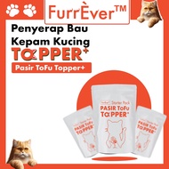 FURREVER Pasir Tofu Kucing Cat Litter Topper Pasir Kucing Tofu Hilang Bau Kencing Kucing Bau Kepam