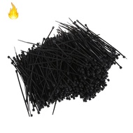 1000 Pcs Black nylon Cable Zip Tie Fasten Wrap 95mm x 2mm