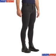 Fouganza Horse Riding Jodphurs 100 Black Men's Riding Pants